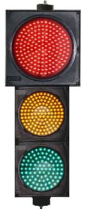 LED traffic Lights big Red